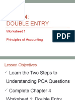 Topic 4 Double Entry - Worksheet 1 - v1.0