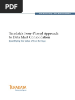 Teradata Four Phased Approach To Data Mart Consolidation PDF