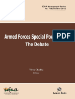 Afspa Debate