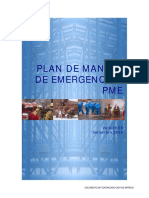 Plan de Manejo de Emergencias