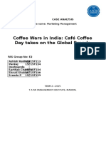 Coffee War Case Analysis