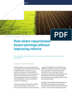 How Share Repurchases Boost Earnings Without Improving Returns