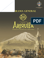 Programa Festejos Arequipa 2016