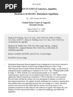 United States v. Hannelore Knecht, 55 F.3d 54, 2d Cir. (1995)