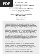 United States v. Myung S. Koh, 199 F.3d 632, 2d Cir. (1999)