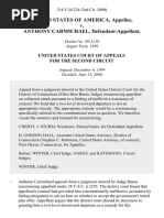 United States v. Anthony Carmichael, 216 F.3d 224, 2d Cir. (2000)