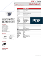 Camera de Supraveghere Dome Hikvision Turbohd Ds 2ce56d1t Vfir3 Varifocal