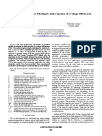 Analytical Method DC Link Capacitor