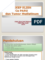 ASKEP KLIEN Dengan CA PARU Dan Tumpr Mediastinum