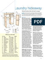 Laundry Hideaway: What You Will Need