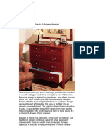 Cherry Dresser: How To Build A Classic 5-Drawer Dresser