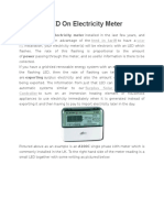 Referensi Flashing LED On Electricity Meter