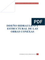 04.0. Diseño Hidraulico y Estructural de Las Obras Conexas