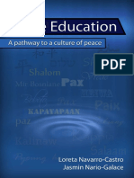 PEACE EDUCATION: A Pathway To A Culture of Peace