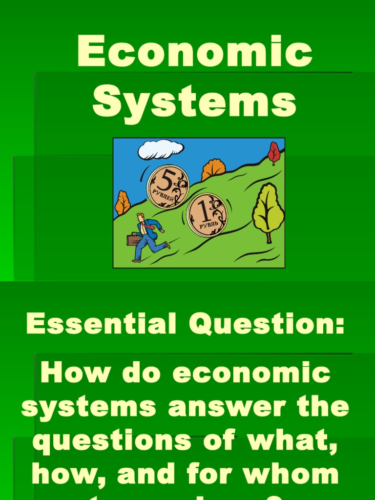 Understanding Economic Systems Explained | PDF | Economic System ...