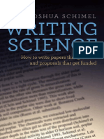Download Joshua Schimel-Writing Science  How to Write Papers That Get Cited and Proposals That Get Funded  by komuncu SN320452744 doc pdf
