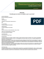 Bruno Henrique Ferreira-140285-Resumo-flexibilizacao Do Direito Do Trabalho Qual o Seu Limite