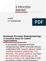 Business Process Re Engineering - Pgdm IV Trimester