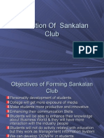 Formation of Sankalan Club5