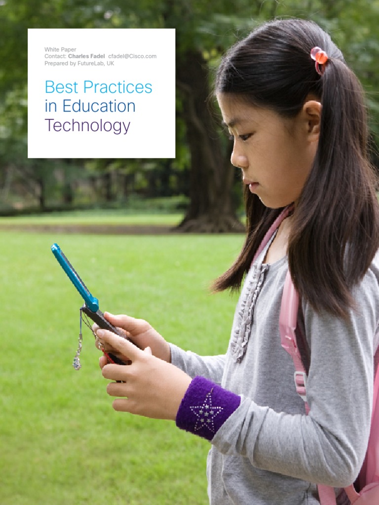 Edu Tech Best Practices WP | PDF | Educational Assessment | Educational ...