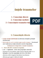 Consecințele traumelor