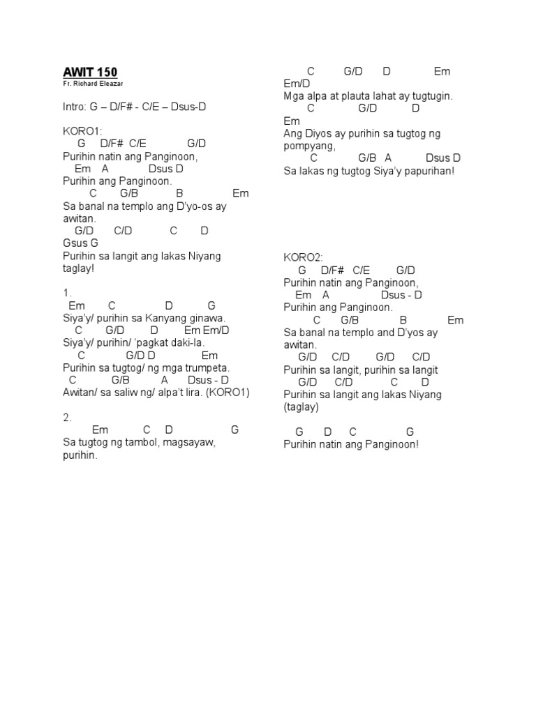 awit-150-chords