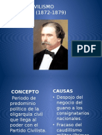 El primer civilismo peruano (1872-1879