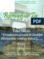 România Ta Diaspora, August 2016
