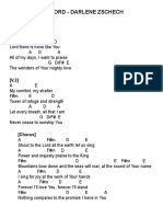 Shout to the Lord - Darlene Zschech - Chord Sheet (a)