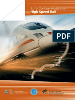 High Speed Rail: Zero Carbon Australia