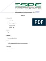 MODULO 5. ¿Cómo Transformar La Información en Conocimiento?