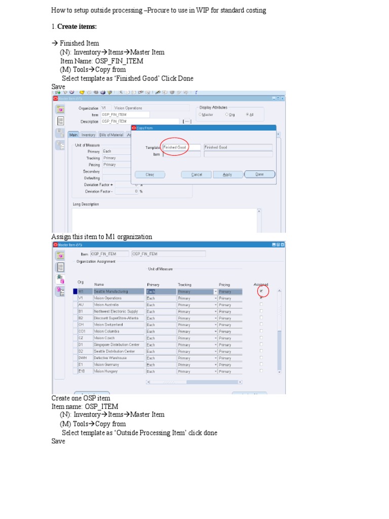 OSP - Document Wip Outside Processing | PDF | Employment | User (Computing)