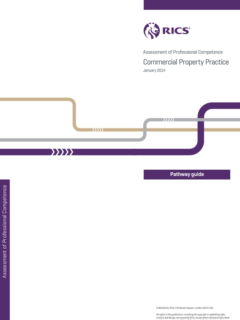RICS APC Pathway Guide - Commercial Property-Jan 2014-WEB | PDF | Real ...