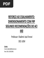 Dimensionamento Reforço Ao Cisalhamento FRP [Modo de Compatibilidade]