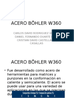 Acero Böhler W360