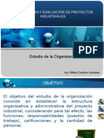  Estudio de La Organizacion Del Proyecto