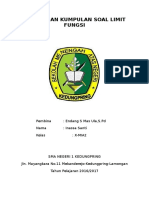 Materi Dan Kumpulan Soal Limit Fungsi Santi