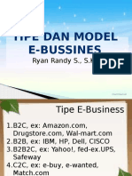 Tipe Dan Model E-Business