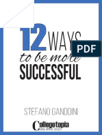 12 Ways to Be More Successful