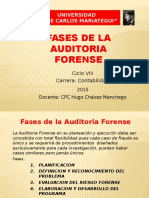 Fases de la Auditoría Forense y el Lavado de Dinero