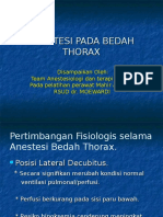 Anestesi Bedah Thorax