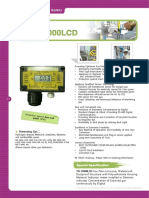 Gas detector for industrial safety