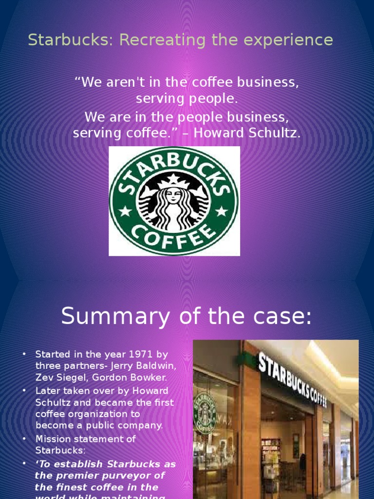 powerpoint presentation about starbucks