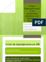 Crisis hiperglicemia DM