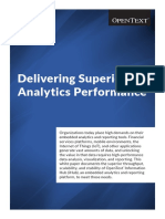 White Paper - Delivering Superior Analytics Performance