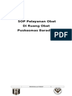 SOP Pelayanan Obat