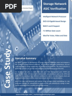 Case Study Intelligent Storage Network Processor Verification