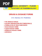 Drugs & Dosage Forms