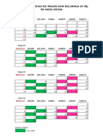 Jadwal Sosialisasi