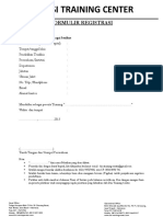 Form Registrasi & Tos DTC